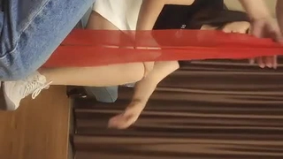 91美女涵菱 清純的外表下隱藏著一顆騷動的心啊啊啊啊老公快艹我，流了好多淫水，超會叫床！ 涵菱 (2)