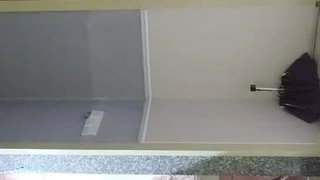 GANK《叔嫂偷情》嫂子洗澡没锁门，被小叔子推门而入强操，嫂子半推半就